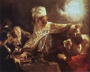 Belshazzar-s Feast REMBRANDT Harmenszoon van Rijn
